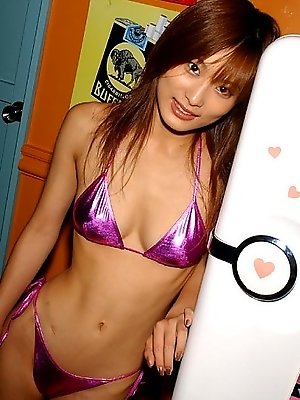 Ryoko Mitake sexy Asian model has a lovely face and hot tight ass
